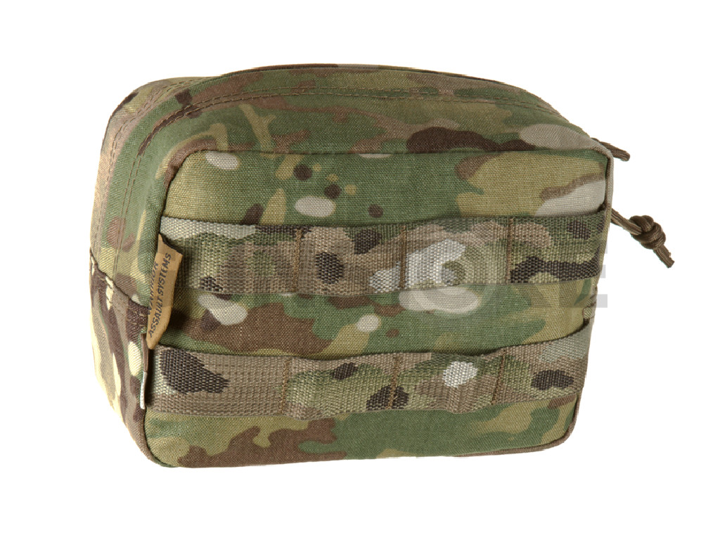 Horizontal Utility Pouch Zipped