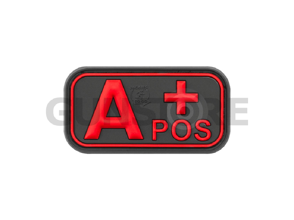 Bloodtype Rubber Patch A Pos