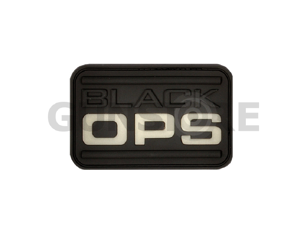 Black OPS Rubber Patch