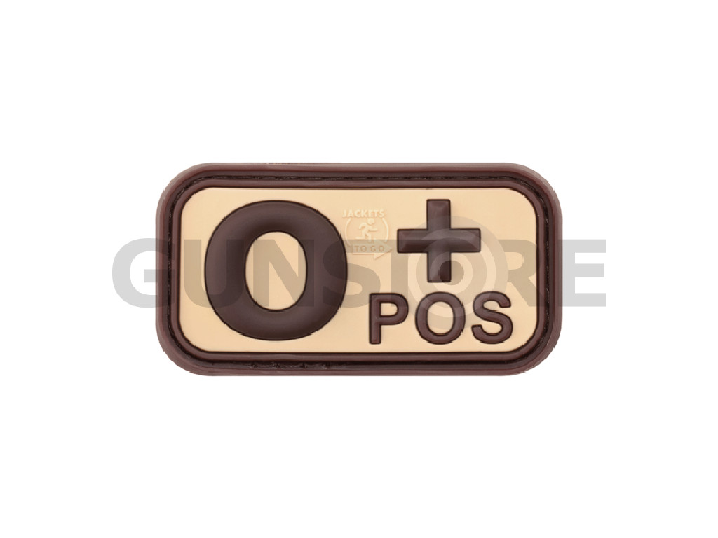 Bloodtype Rubber Patch 0 Pos