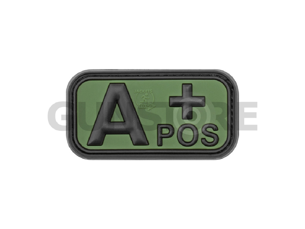 Bloodtype Rubber Patch A Pos