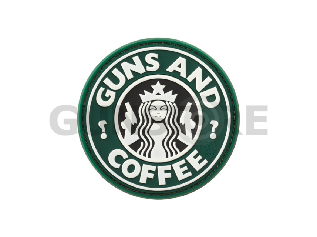 Guns and Coffee Rubber Patch
