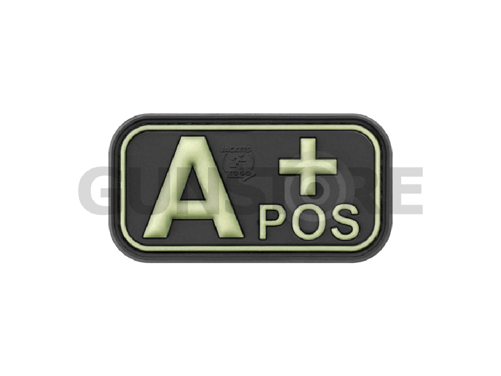 Bloodtype Rubber Patch A Pos