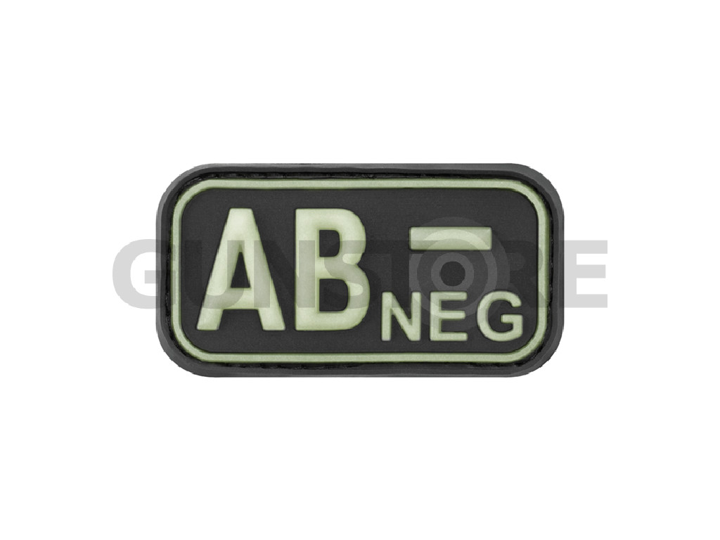 Bloodtype Rubber Patch AB Neg