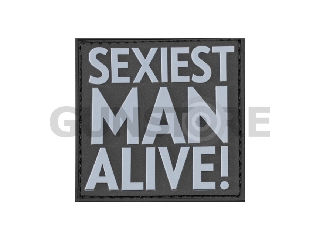 Sexiest Man Alive Rubber Patch