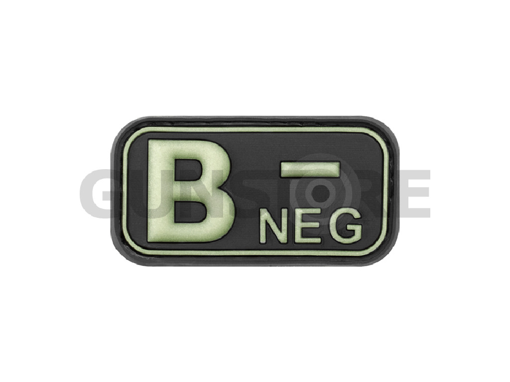 Bloodtype Rubber Patch B Neg