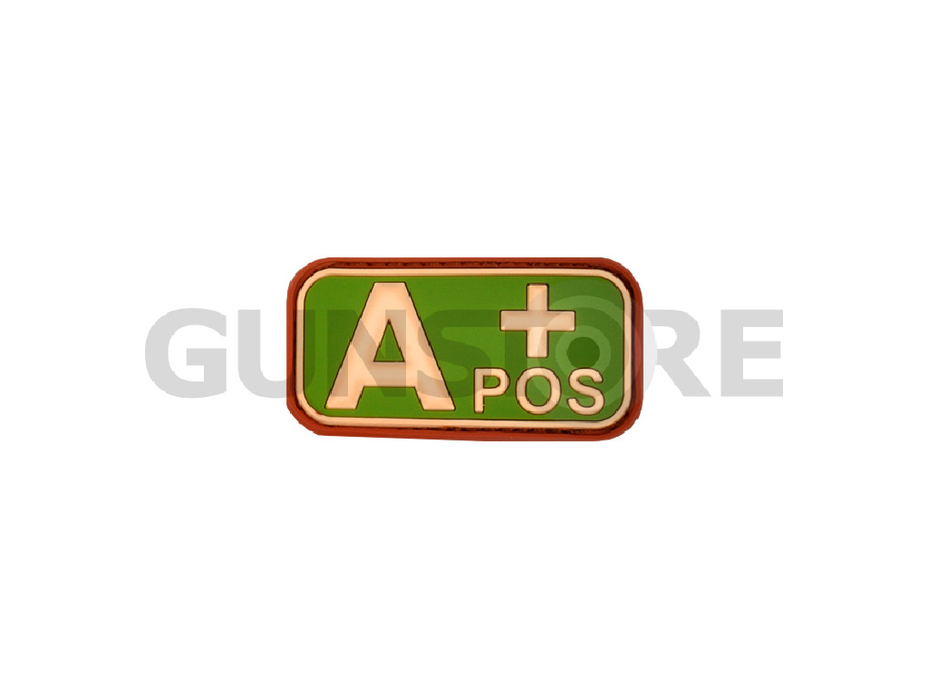 Bloodtype Rubber Patch A Pos