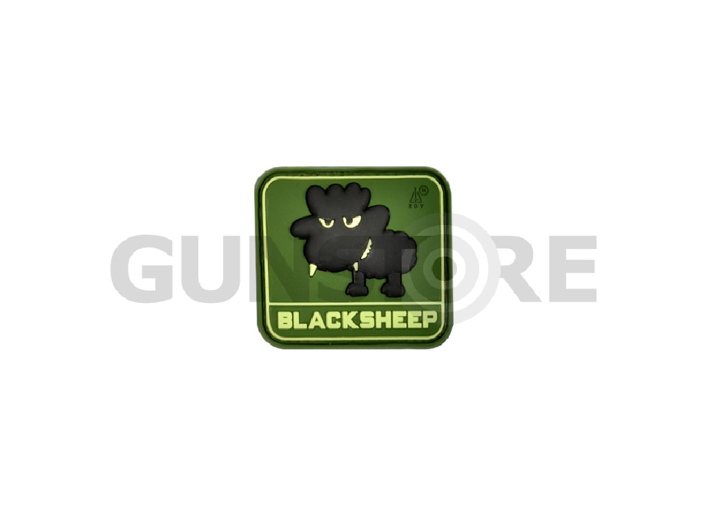 Little Black Sheep Rubber Patch