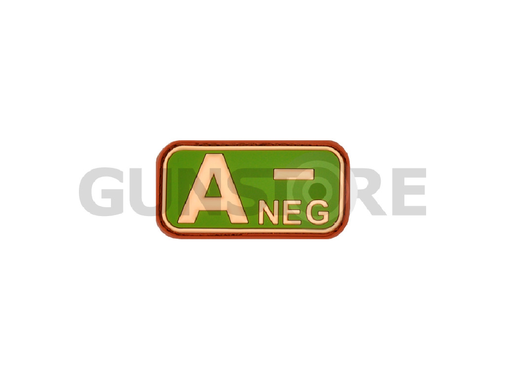 Bloodtype Rubber Patch A Neg