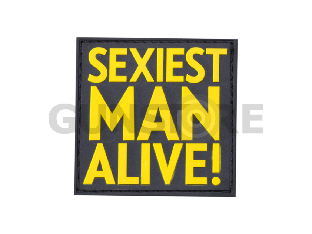 Sexiest Man Alive Rubber Patch