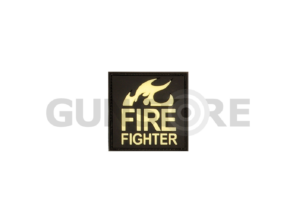 Fire Fighter Rubber Patch