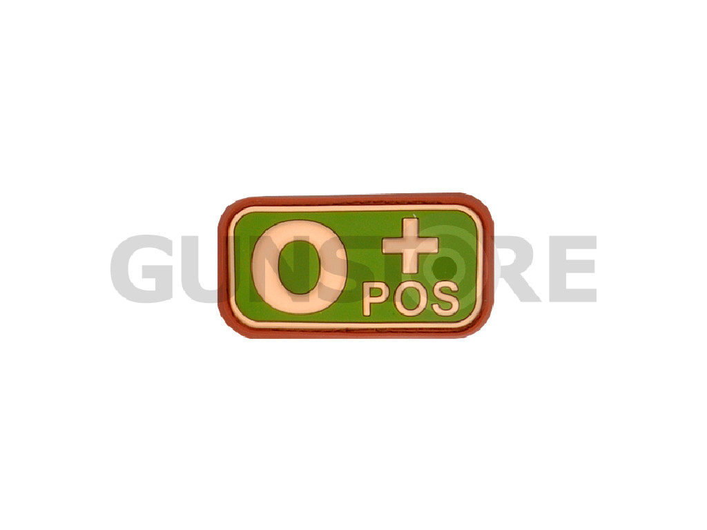 Bloodtype Rubber Patch 0 Pos
