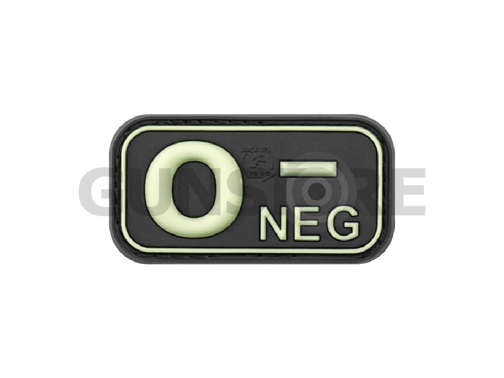 Bloodtype Rubber Patch 0 Neg