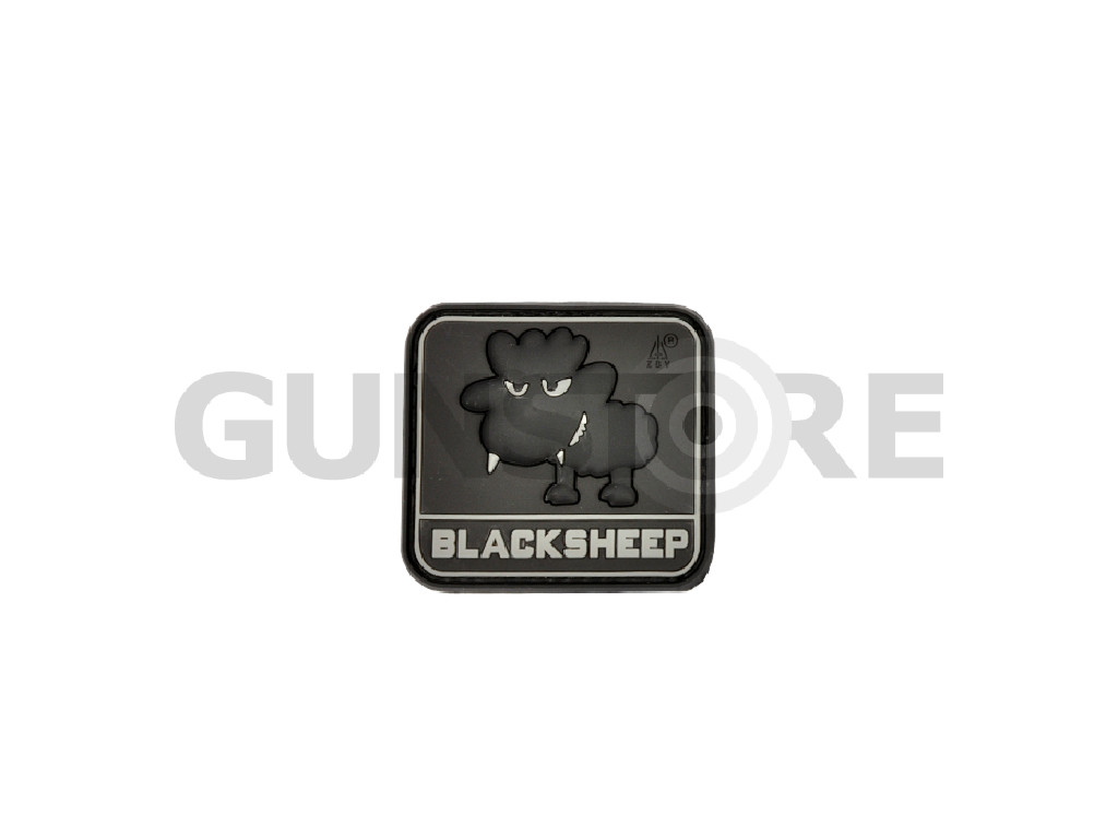 Little Black Sheep Rubber Patch