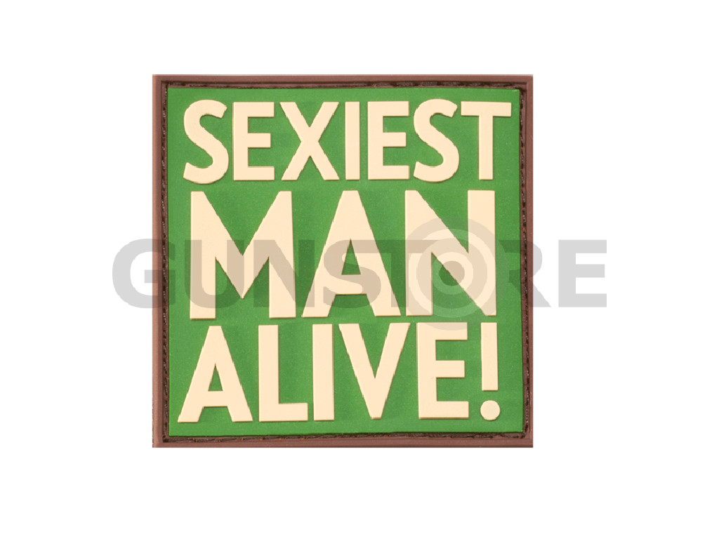 Sexiest Man Alive Rubber Patch
