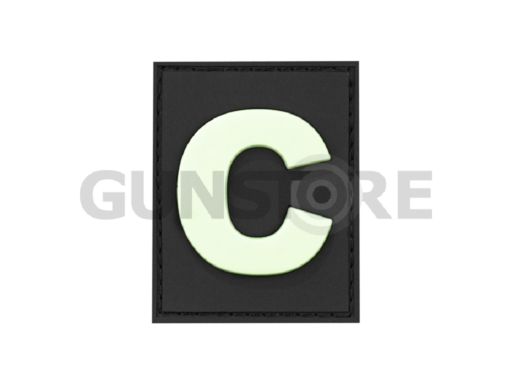 C Team Member Rubber Patch Glow in the Dark