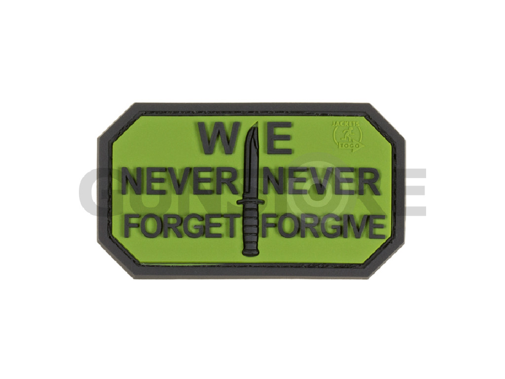 Never Forget Rubber Patch