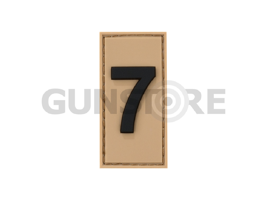 7 Team Member Rubber Patch Desert