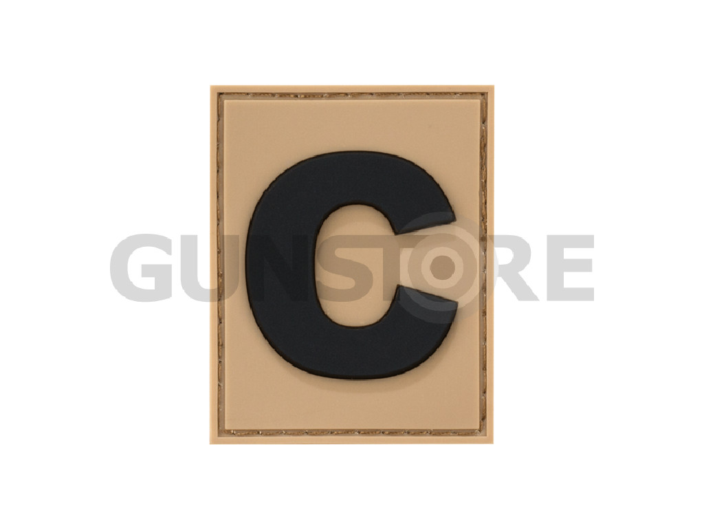 C Team Member Rubber Patch Desert