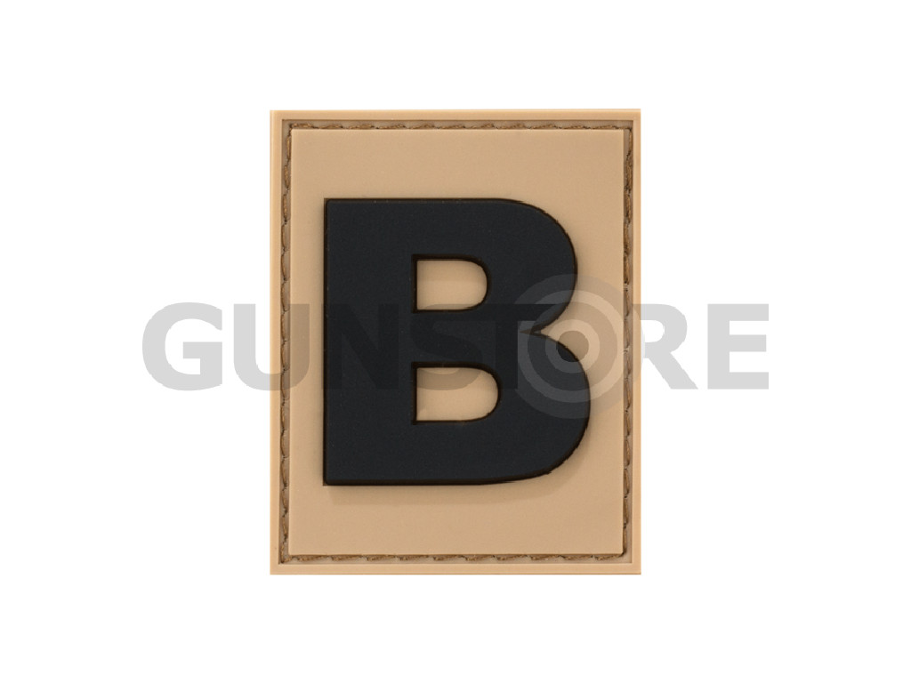 B Team Member Rubber Patch Desert