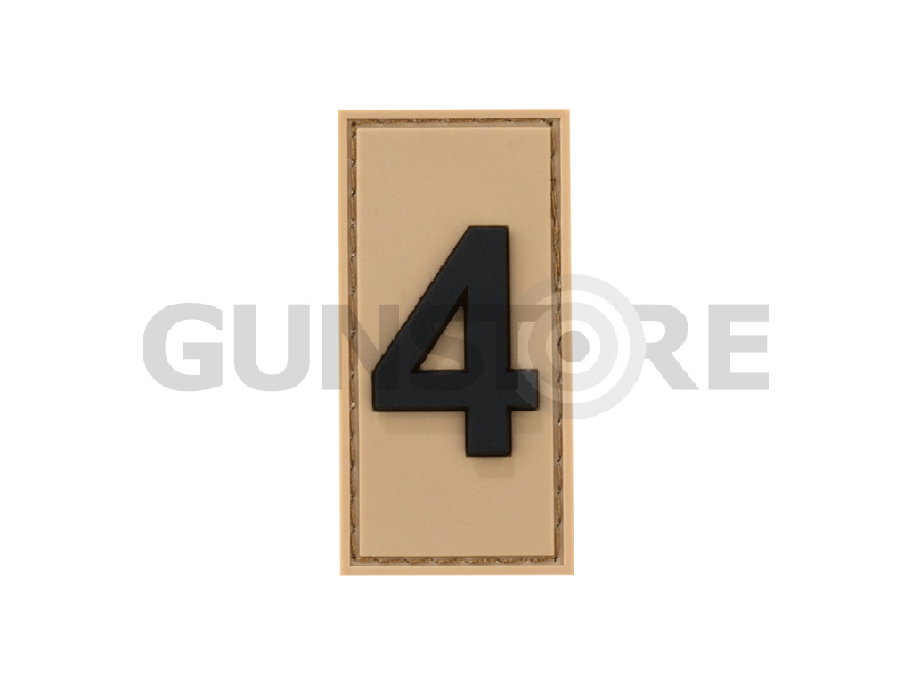 4 Team Member Rubber Patch Desert
