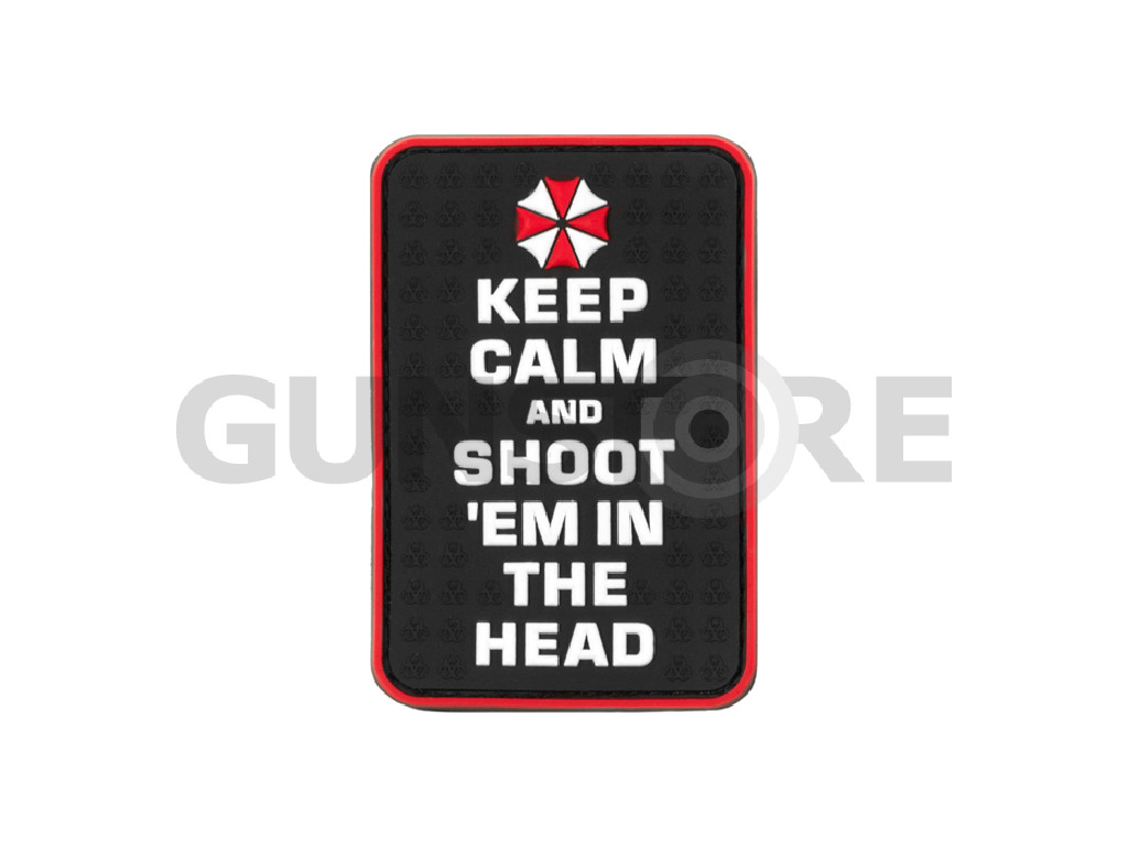 Keep Calm and Shoot Rubber Patch