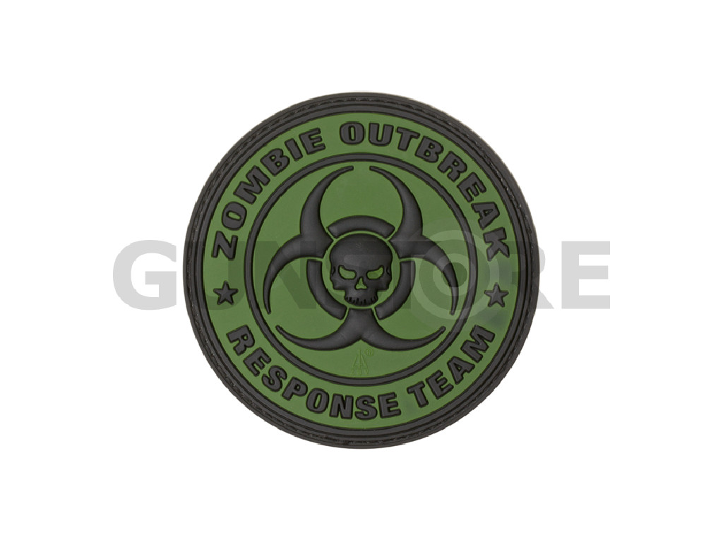 Zombie Outbreak Rubber Patch