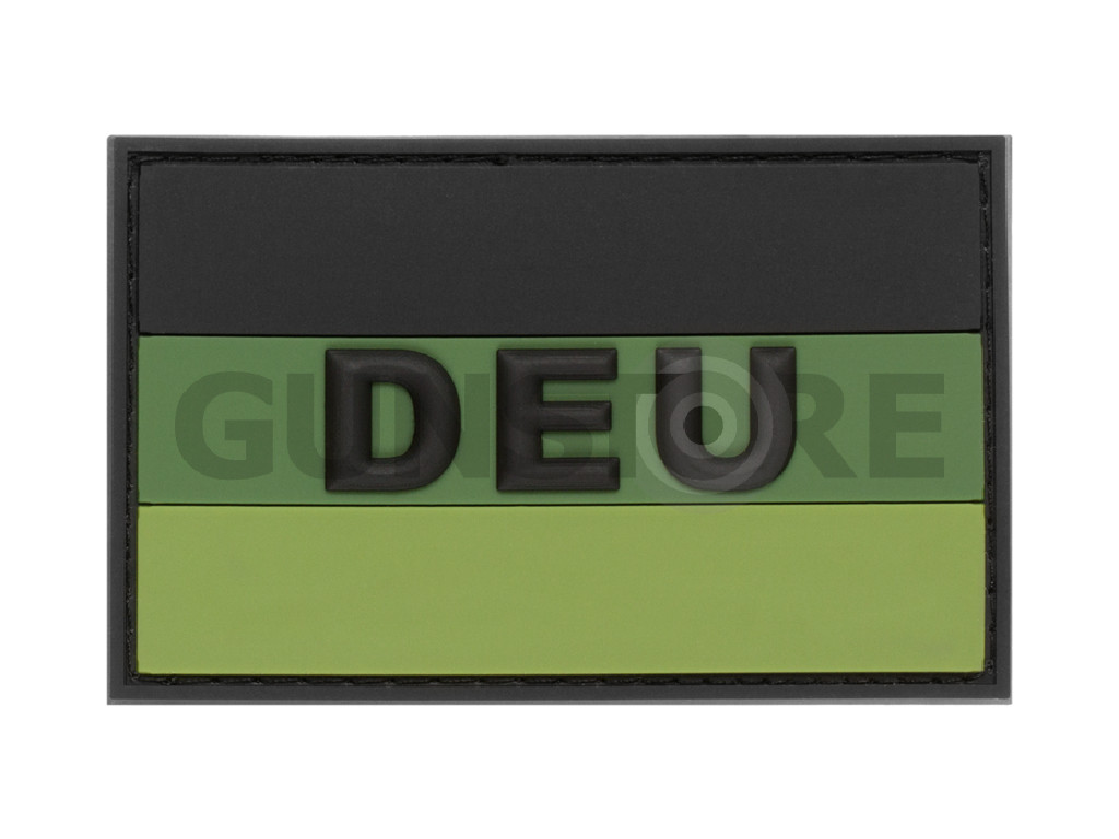 German Flag Rubber Patch