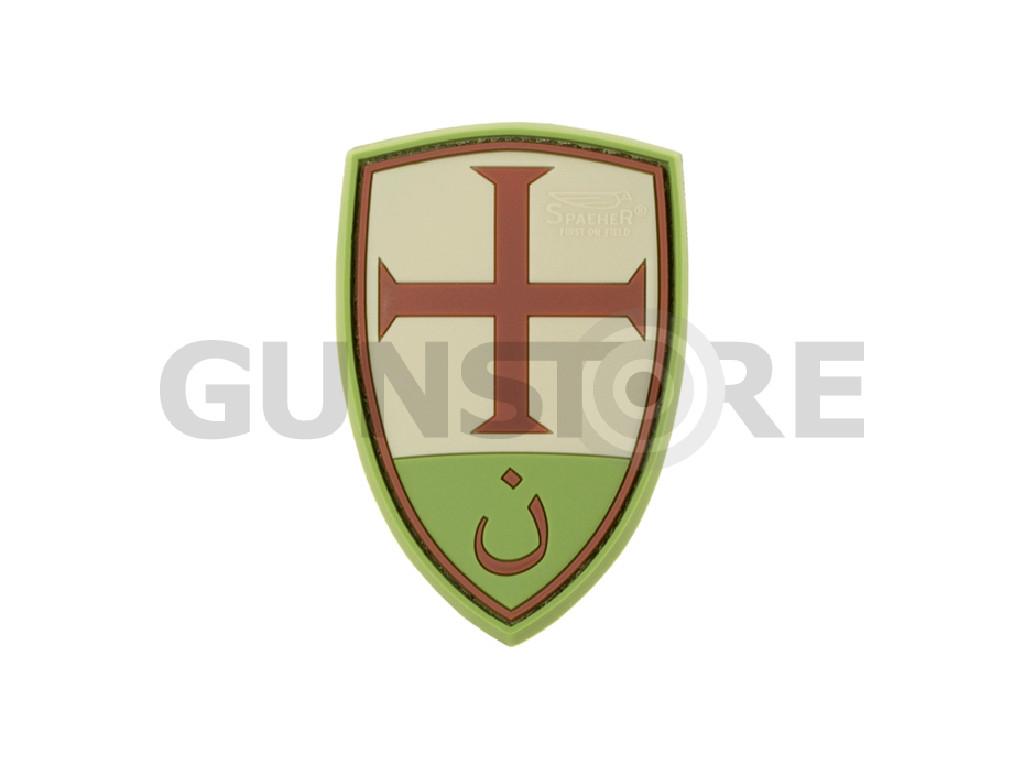 Crusader Shield Rubber Patch