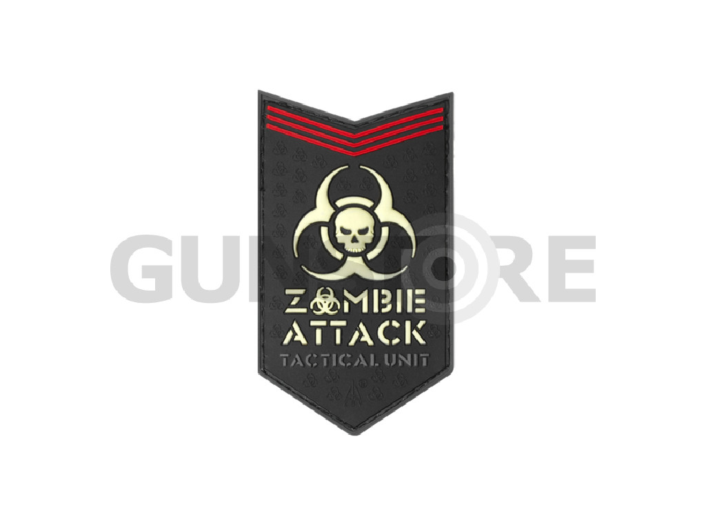 Zombie Attack Rubber Patch