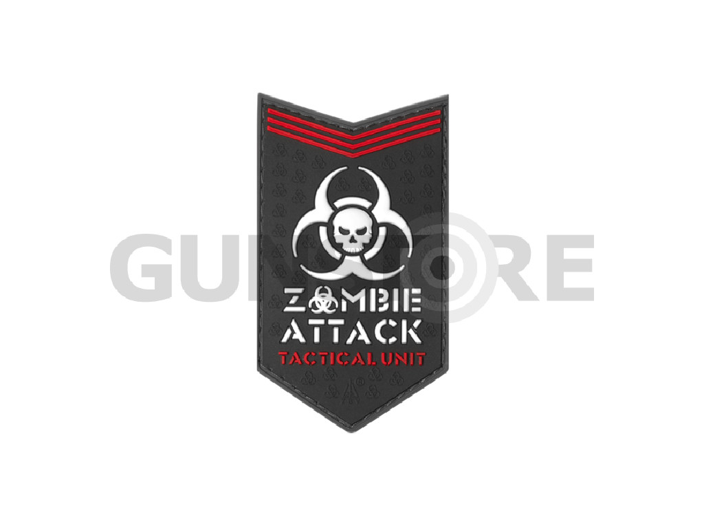 Zombie Attack Rubber Patch