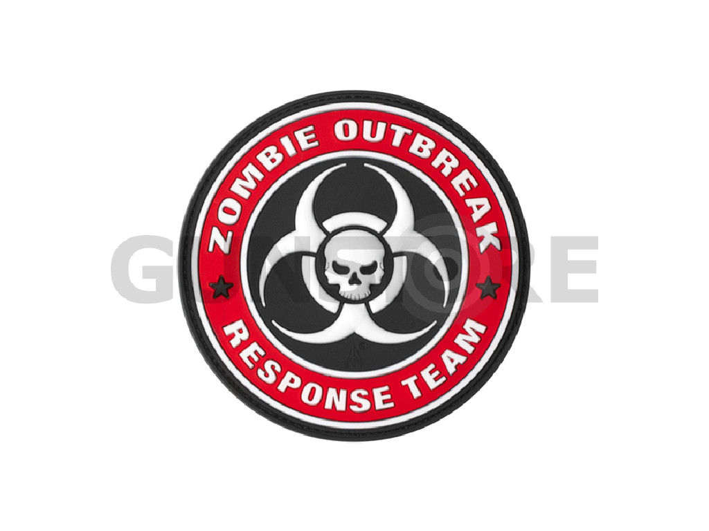 Zombie Outbreak Rubber Patch