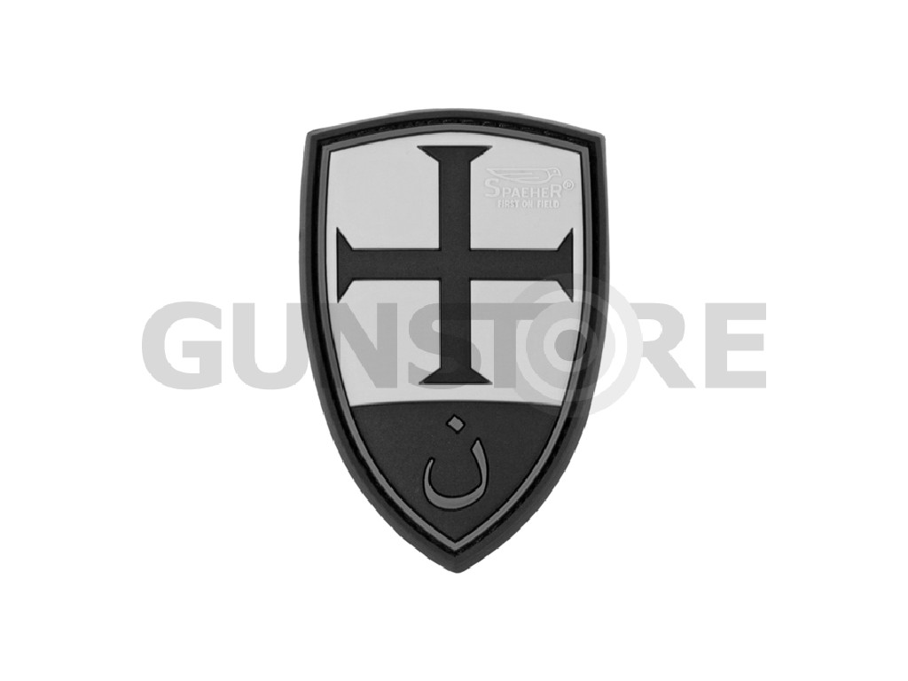 Crusader Shield Rubber Patch