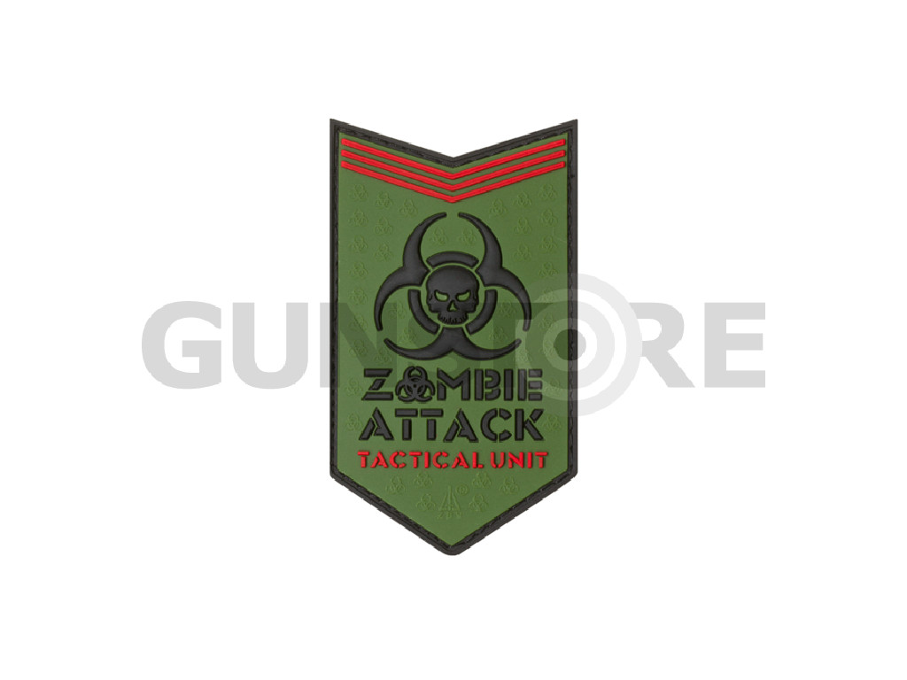 Zombie Attack Rubber Patch
