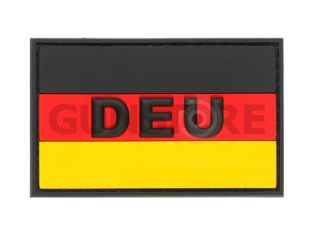 German Flag Rubber Patch