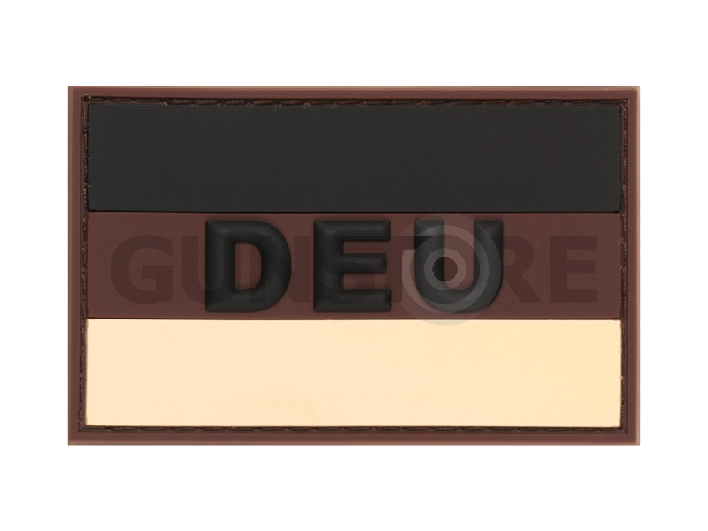 German Flag Rubber Patch