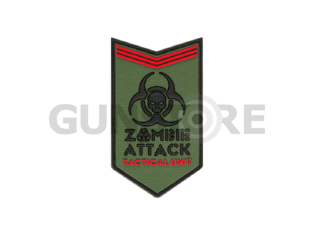 Zombie Attack Rubber Patch