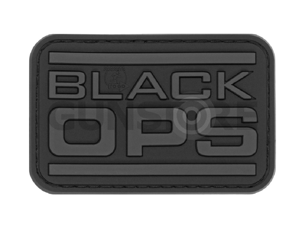 Black OPS Rubber Patch