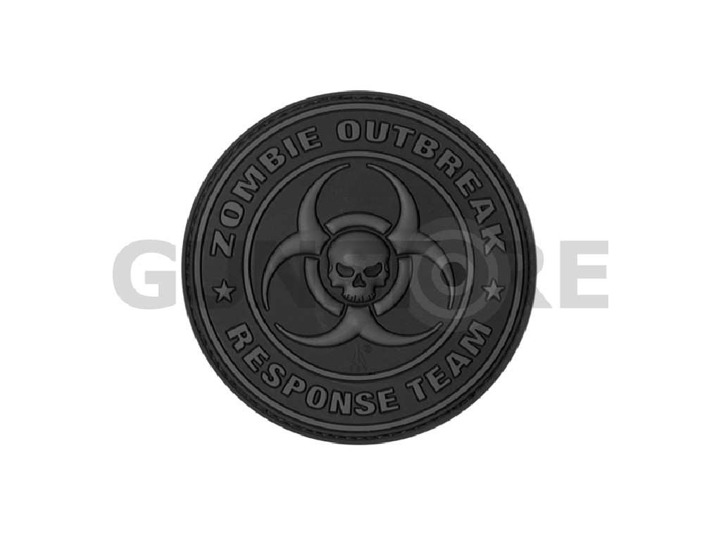 Zombie Outbreak Rubber Patch