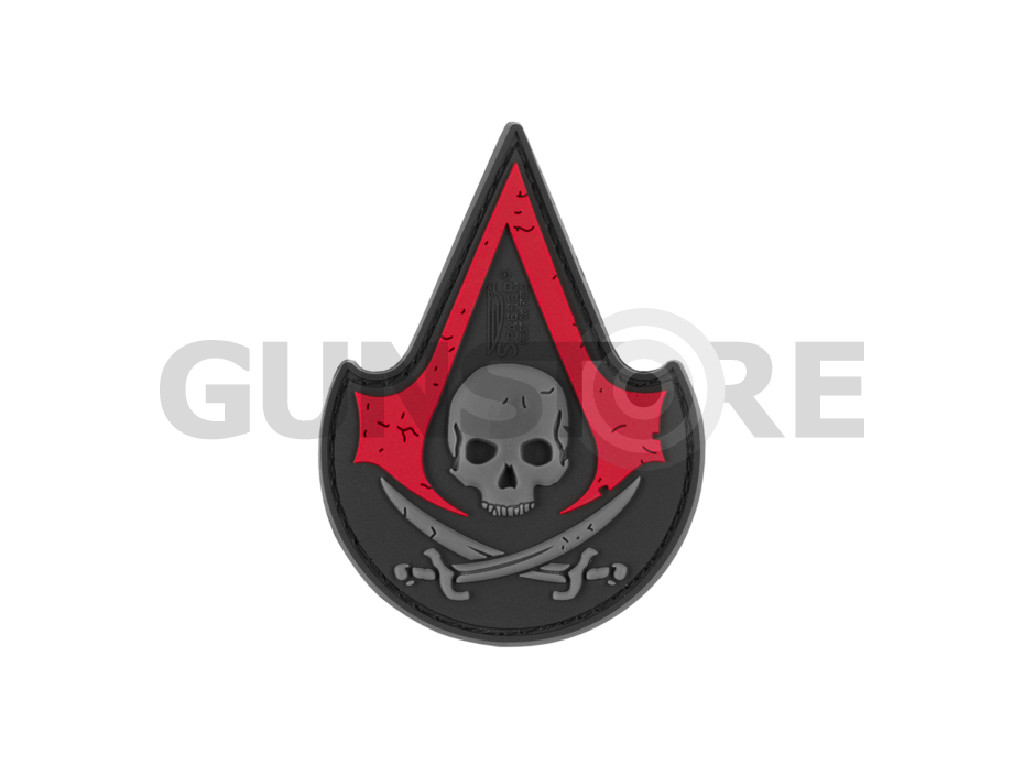Assassin Skull Rubber Patch