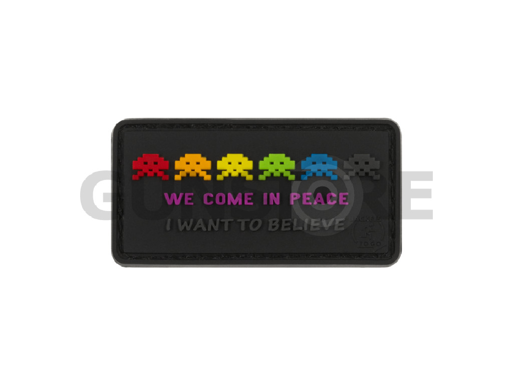Alien Invasion Rubber Patch