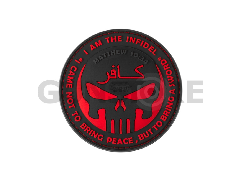 The Infidel Punisher Rubber Patch