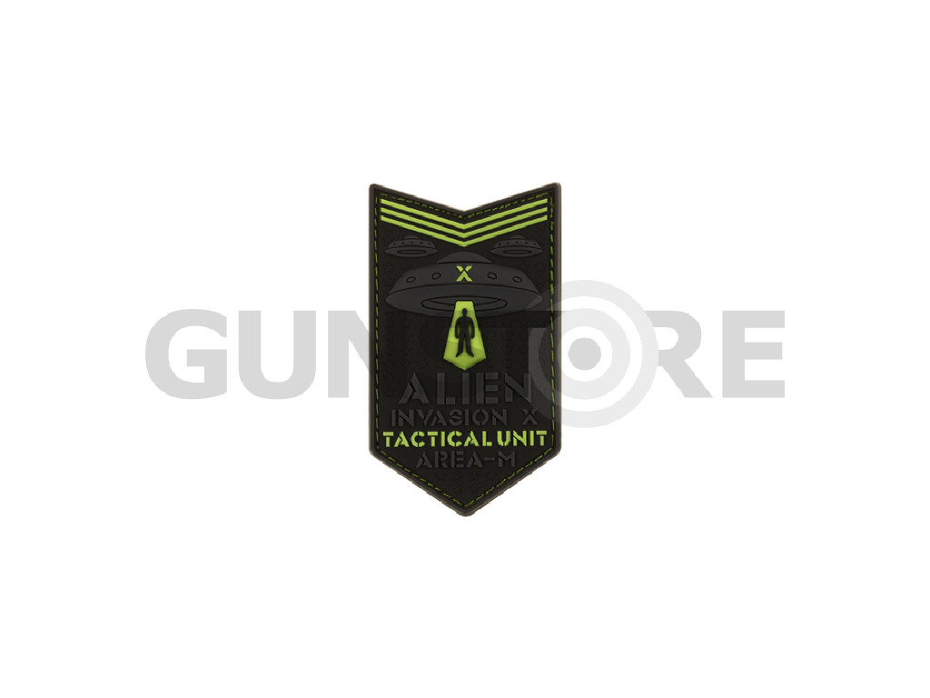 Alien Invasion Tactical Unit Rubber Patch