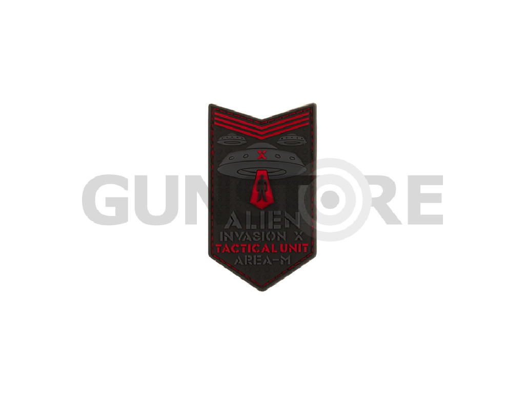Alien Invasion Tactical Unit Rubber Patch