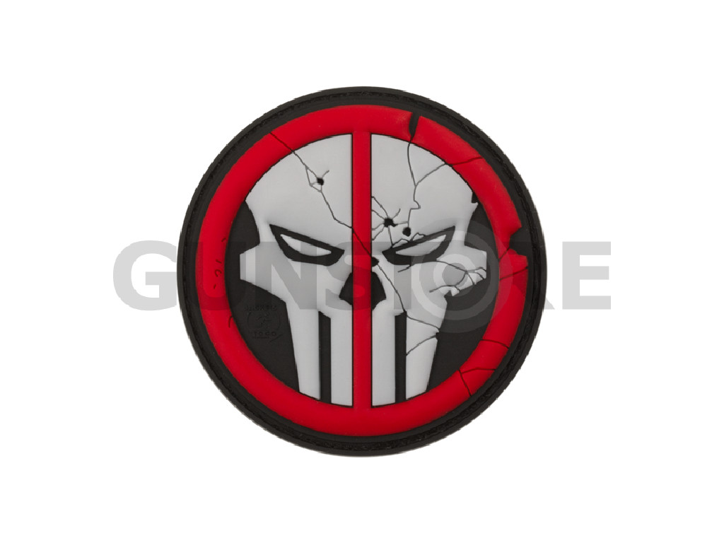 Deathpool Skull Rubber Patch