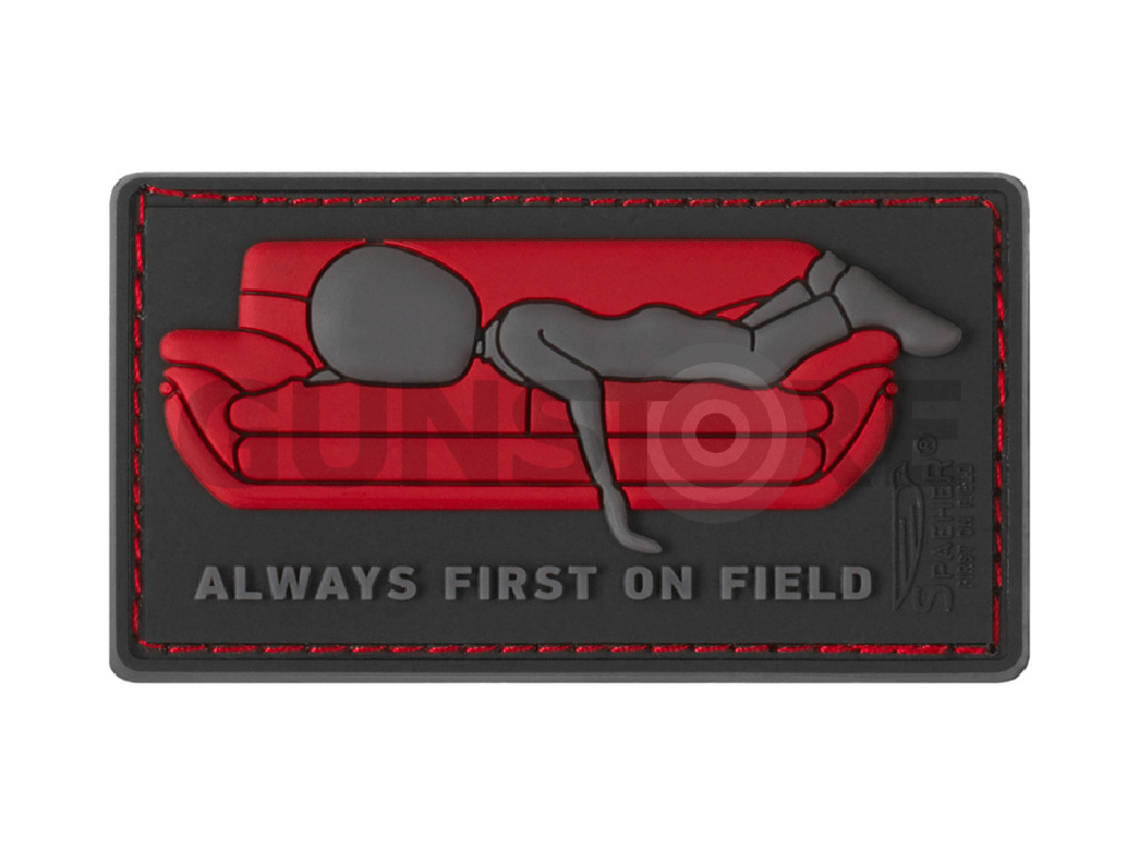 Always First on Couch Rubber Patch