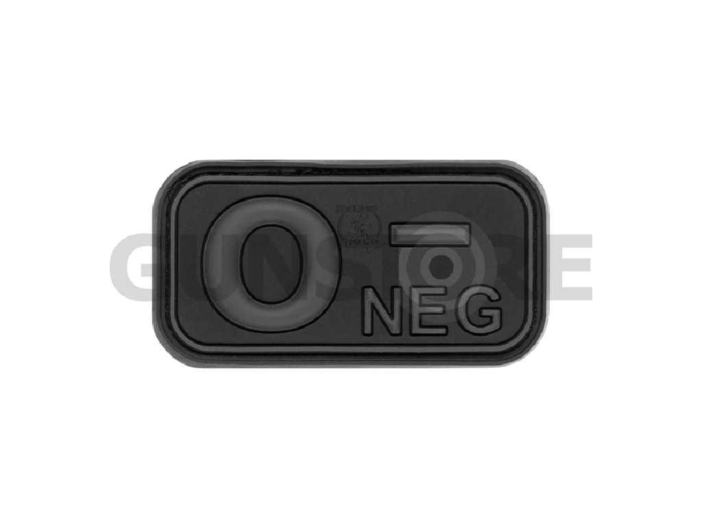 Bloodtype Rubber Patch 0 Neg