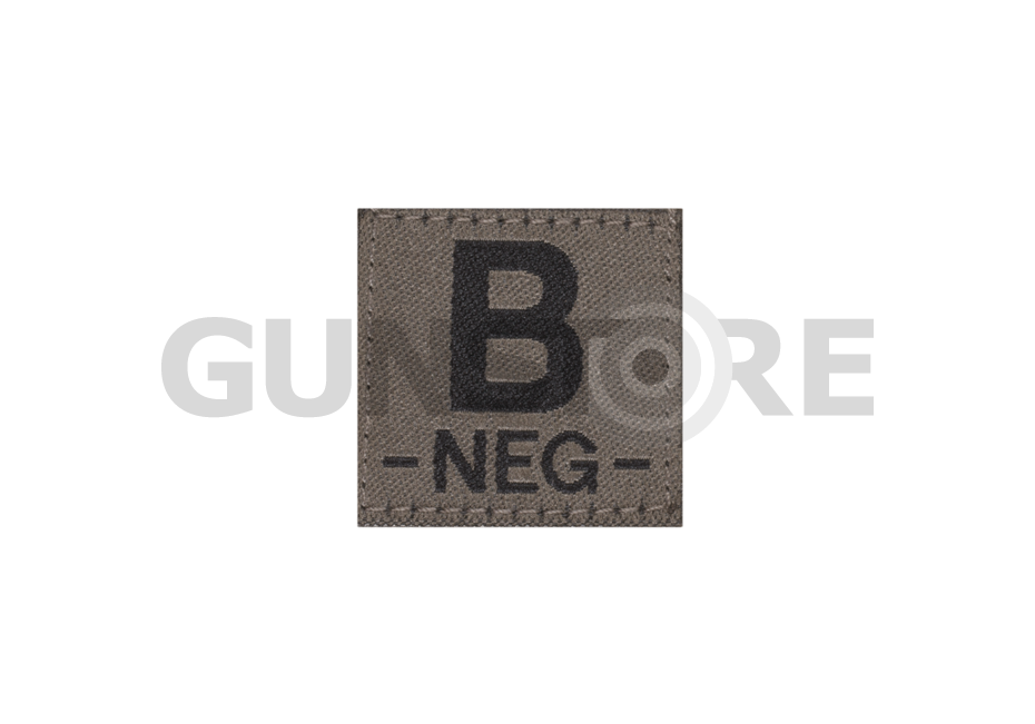 B Neg Bloodgroup Patch