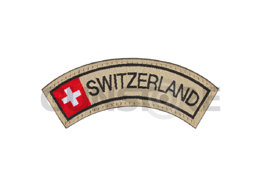 Switzerland Small Tab Patch