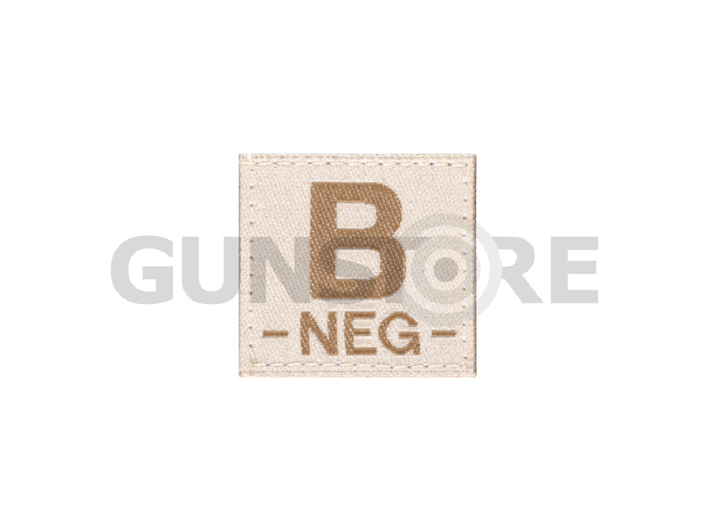 B Neg Bloodgroup Patch